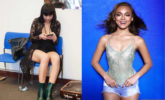 Người mẫu, hoa hậu Việt gây bất ngờ với vòng eo ngấn mỡ - 10