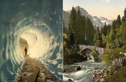 Cảnh đẹp và cuộc sống trên dãy Alps cách đây 100 năm - 5