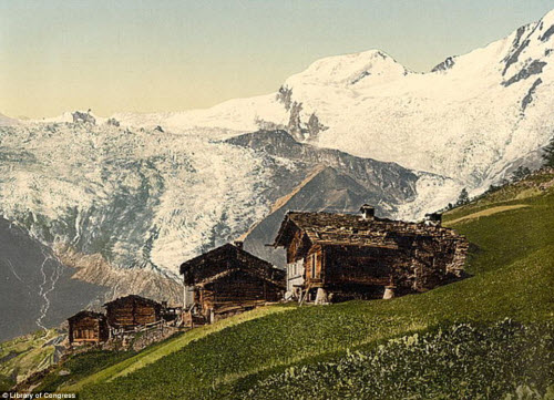 Cảnh đẹp và cuộc sống trên dãy Alps cách đây 100 năm - 6