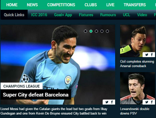 Báo chí thế giới: "Siêu Man City" nhấn chìm Barca - 1