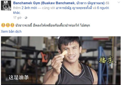 Đại chiến: “Thánh Muay Thái” thề “nghiền nát” Yi Long - 1