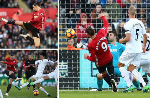 MU: Ibrahimovic ghi bàn thứ 25.000, lỡ đại chiến Arsenal - 1