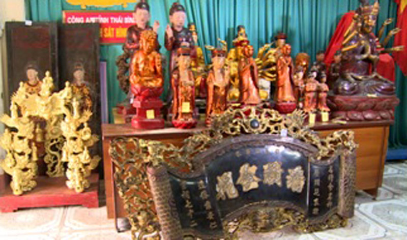 Băng đạo chích chuyên cạy cửa đền, chùa trộm cổ vật - 1