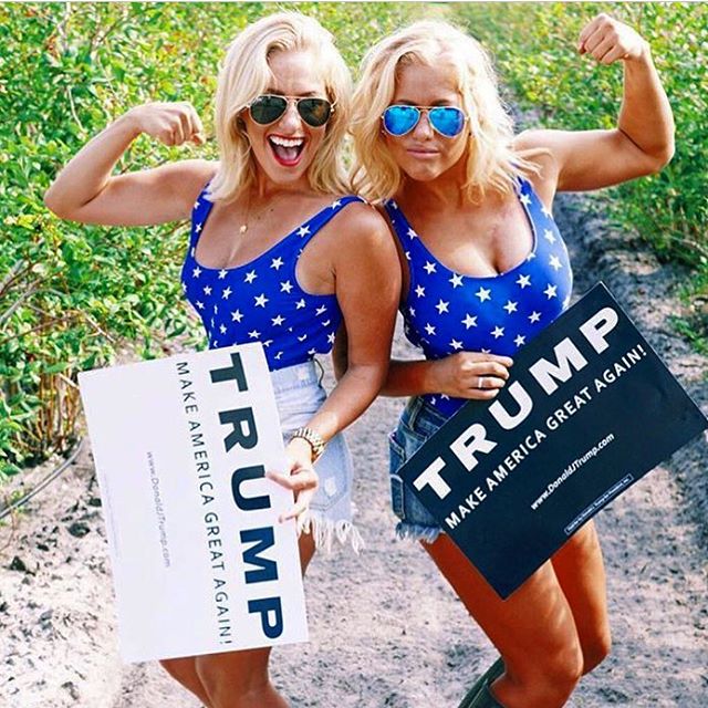 Mỹ nhân đua nhau mặc gợi cảm mừng Trump chiến thắng - 7