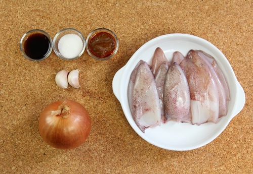 Mực nướng cà ri cay cay, ăn ngay ngày gió lạnh - 1