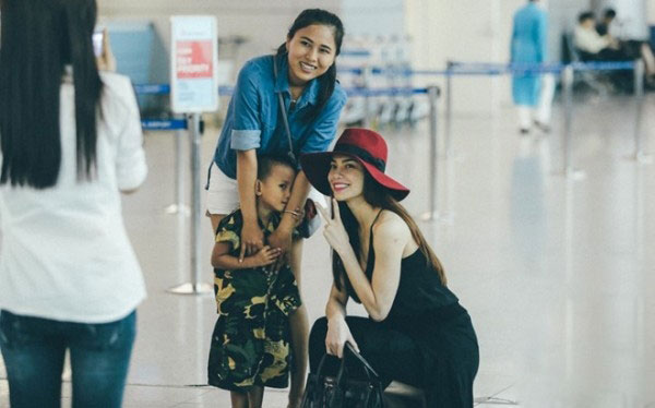 Phát sốt với những bức ảnh bị chụp lén của Hà Hồ - 6