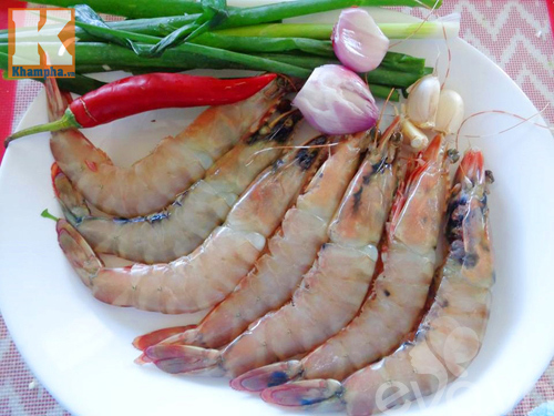 Tôm rang muối sả giòn, thơm quyến rũ - 1
