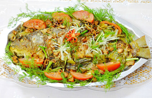 Ngon cơm với cá chép om dưa - 9