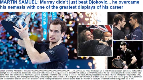 Federer & báo chí ngả mũ trước người hùng Andy Murray - 5