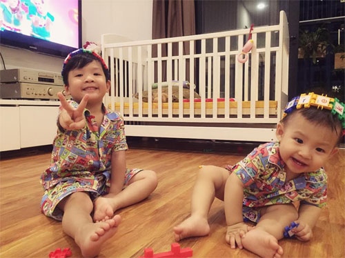 Hai con trai đáng yêu, kháu khỉnh của Đan Lê - Khải Anh - 6