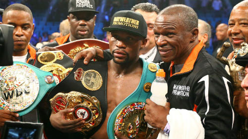 Cha Mayweather 64 tuổi đòi hạ knock-out McGregor - 1