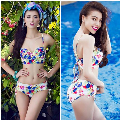 Những màn "đụng" áo tắm của các mỹ nhân sexy trong Vbiz - 4