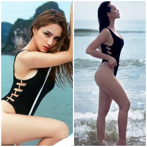 Những màn "đụng" áo tắm của các mỹ nhân sexy trong Vbiz - 5