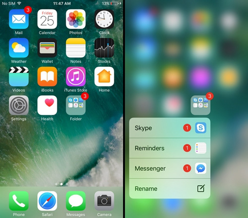 7 tính năng ẩn của 3D Touch trên iPhone bạn không biết - 3