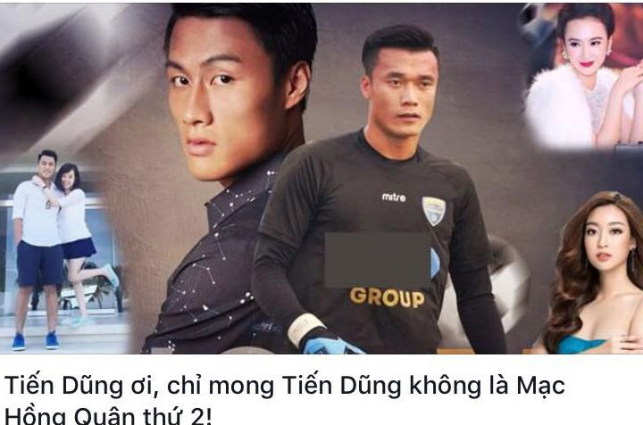 Vợ Mạc Hồng Quân nổi giận khi chồng bị so sánh với Bùi Tiến Dũng U23 Việt Nam - 1