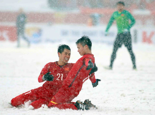 &#34;Cầu vồng tuyết&#34; Quang Hải thắng áp đảo &#34;bàn thắng đẹp nhất U23 châu Á&#34; - 1