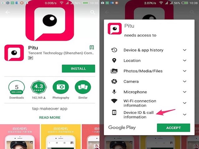 Ứng dụng độc hại chuyên lấy cắp tin nhắn, cuộc gọi của người dùng Android 3 1521175655 78 width640height480 Ứng dụng độc hại chuyên lấy cắp tin nhắn, cuộc gọi của người dùng Android