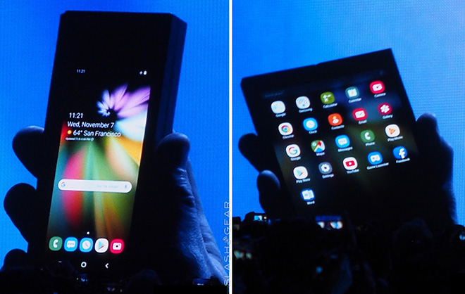Smartphone có thể gập lại của Samsung sẽ đi kèm 3 camera sau - 1