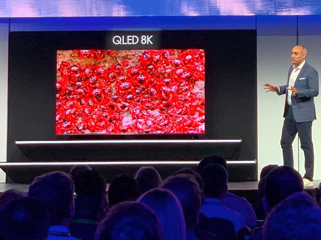 Samsung trình làng dòng QLED 8K cực đỉnh tại CES 2019