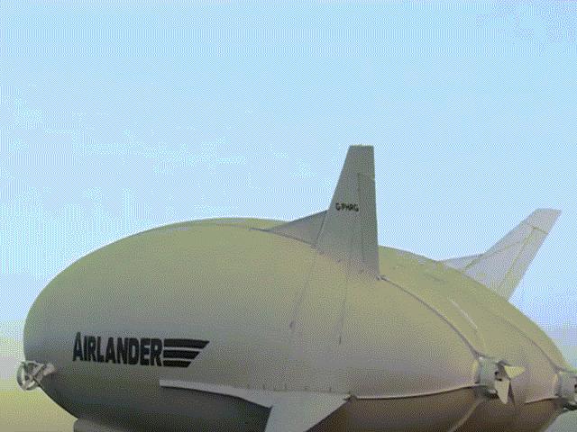 Cận cảnh siêu máy bay lai khinh khí cầu cải tiến thế hệ mới