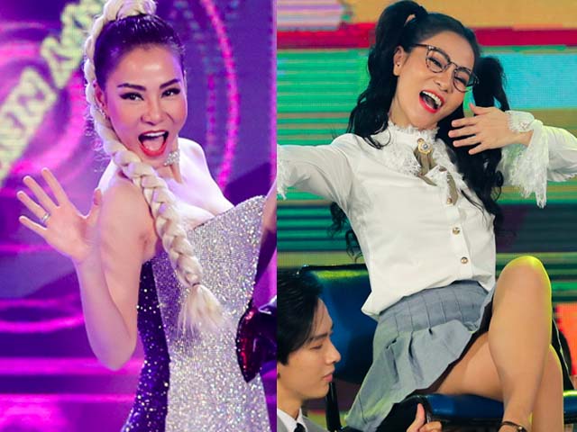 "Gái một con" Thu Minh thay đồ chóng mặt trên sân khấu