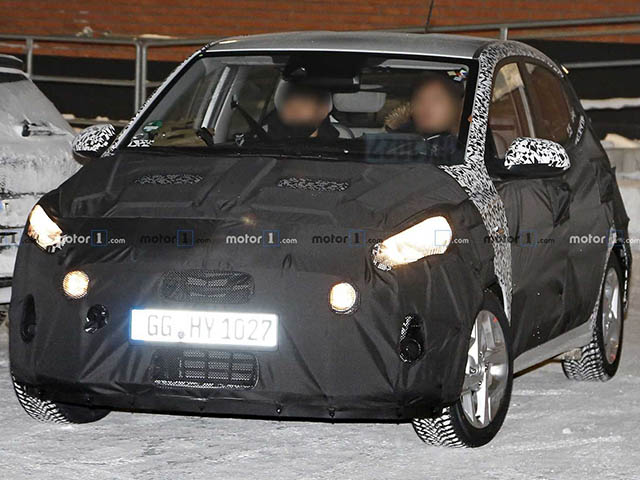 Hyundai Grand i10 thế hệ mới lộ ảnh chạy thử tại Châu Âu