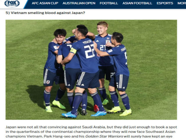 Nhật Bản nhọc nhằn vào tứ kết Asian Cup: Báo châu Á đoán ”sập bẫy” Việt Nam
