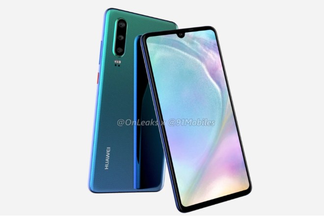 Huawei P30-series lộ ảnh thực tế, đẹp hơn iPhone XS - 1