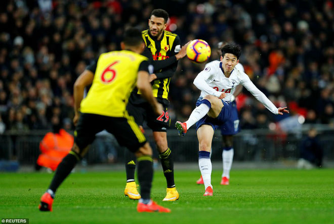 Tottenham - Watford: Cảm hứng &#34;Ronaldo Hàn Quốc&#34;, ngược dòng 7 phút - 1