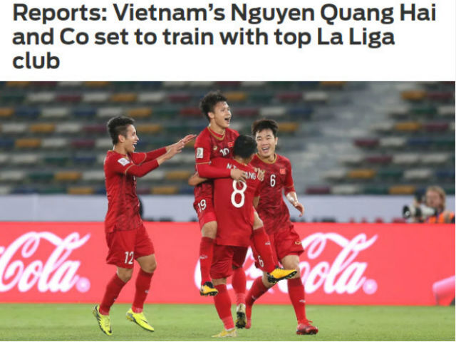 HOT: Quang Hai was invited to Spain to practice