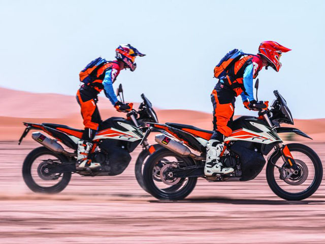 Historical price valuation KTM Adventure 790 and 790 Adventure R