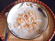 Thời tiết Tết nóng như mùa hè, thử tài làm món chè chuối bột báng cốt dừa