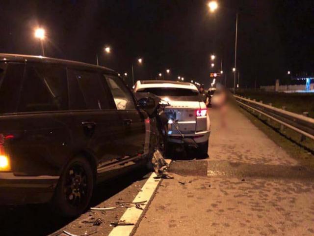 After an accident, Range Rover's girlfriend asked for an alcohol concentration test that would cause an accident