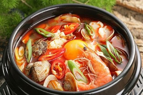 cách nấu mì cay hải sản Hàn Quốc
