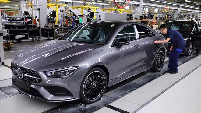 Mercedes-Benz CLA 2020 thế hệ mới bắt đầu lên dây chuyền sản xuất - 1