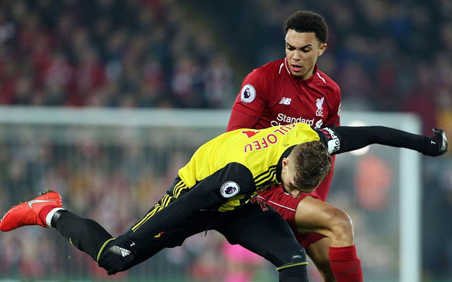 Liverpool - Watford: The 5-table banquet, the defender 