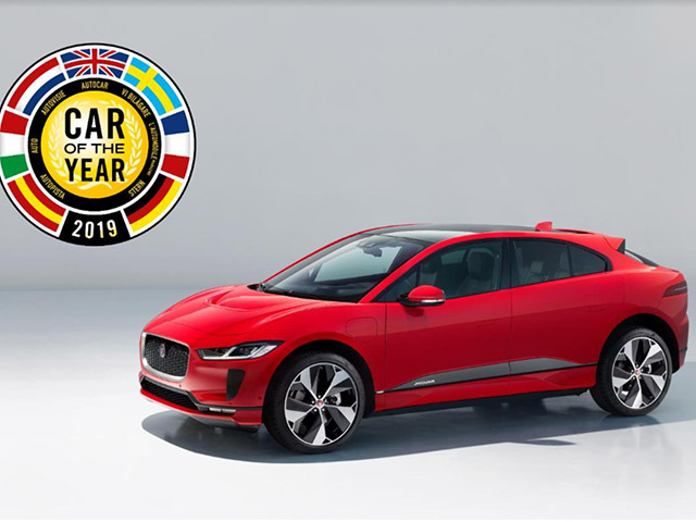 Xe điện Jaguar I-Pace giành giải thưởng ”Xe của năm 2019 tại Châu Âu”