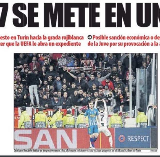 Ronaldo ăn mừng quá lố: Đối mặt án treo giò tứ kết Cúp C1 - 2