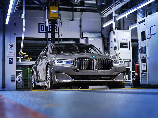 BMW 7-Series 2020 thế hệ mới đã bắt đầu lên dây chuyền sản xuất