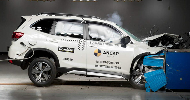 Mẫu xe Subaru Forester 2019 sắp phân phối tại Việt Nam đạt chứng nhận an toàn 5 sao ANCAP - 1