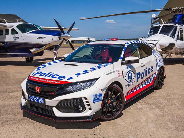 Lực lượng cảnh sát Úc được trang bị ”xế đua” Honda Civic Type R