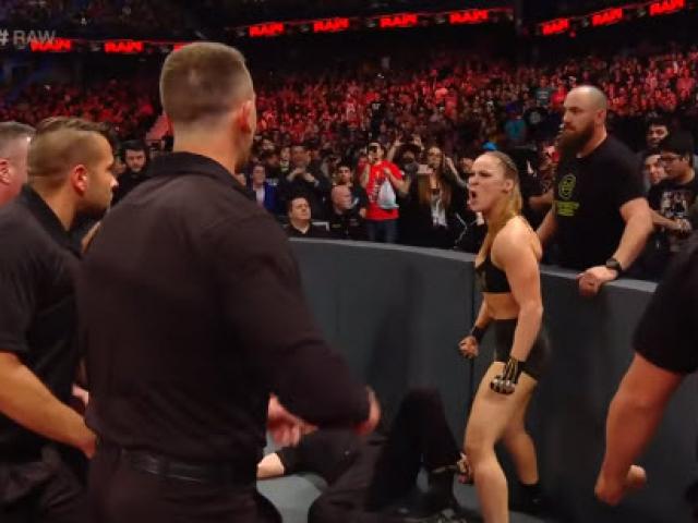 “Nữ hoàng UFC” Rousey và bạn trai 2m01 gây sốc: Đánh trọng tài hạ vệ sỹ