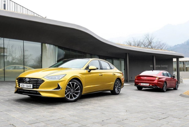 Ảnh thực tế Hyundai Sonata 2020 thế hệ mới tại Hàn Quốc - 1