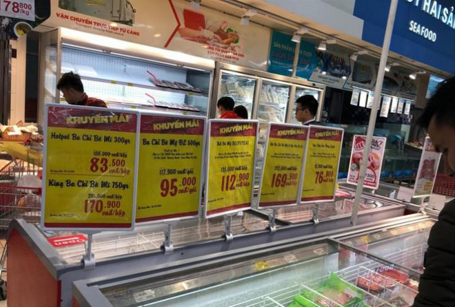 Nguồn thực phẩm cấp đông vào siêu thị ở Hà Nội có an toàn? - 1