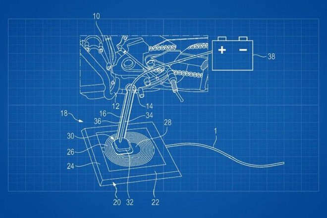 BMW gây "sốc" với công nghệ sạc không dây cho xe máy điện - 1
