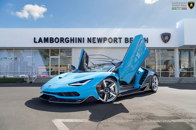 Lamborghini Centenario sản xuất giới hạn sở hữu màu sơn độc