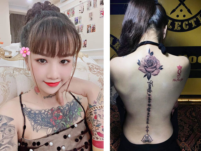 Xăm Việt Tattoo  Con gái xăm kín lưng auto đẹp gái  Facebook
