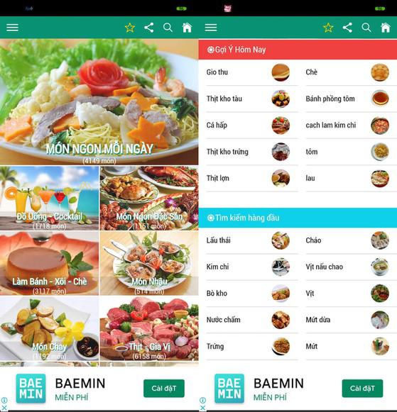 Ứng Dụng Cung Cấp 13.000 Công Thức Nấu Ăn Ngon Ngày Tết