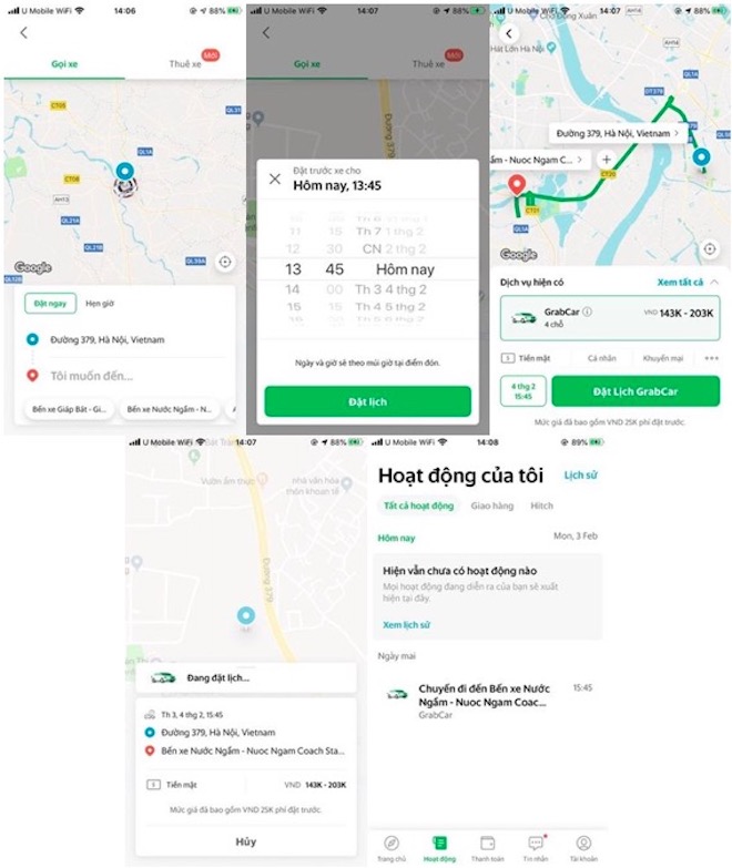 Grab có thêm tính năng “Chuyến Xe Hẹn Giờ”: Đặt trước tối đa 7 ngày - 1