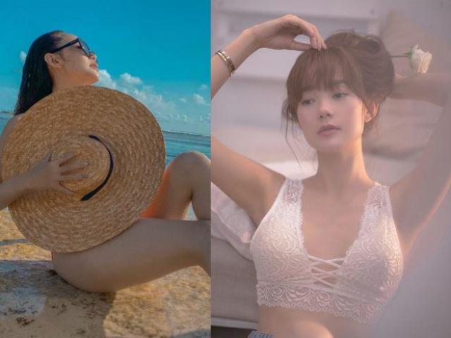 Thiều Bảo Trang lột xác quá gợi cảm khiến ai cũng ngỡ ngàng 13 Sau án phạt mặc quần ren xuyên thấu phản cảm, Minh Hằng táo bạo chụp ảnh bán nude